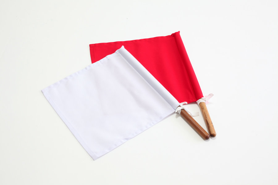 剣道用審判旗 紅白セット