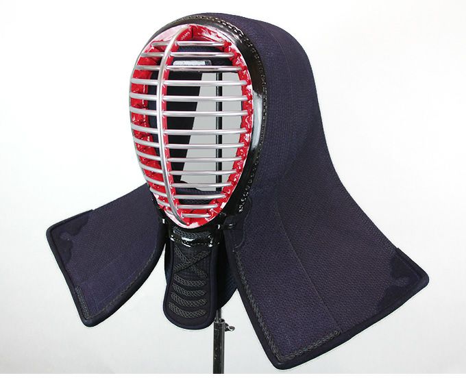 「源心 (げんしん) 」6ミリタイトステッチ織刺防具 面【ﾐｼﾝ刺･機械刺】