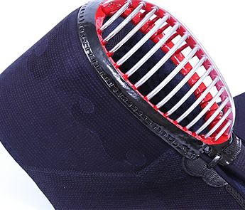 「源心」4mm紺鹿革タイトステッチ 剣道防具セット