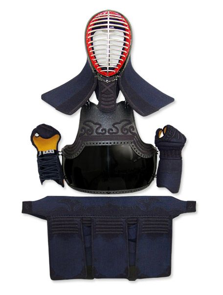 「鎧」4mmフィットステッチ剣道防具セット