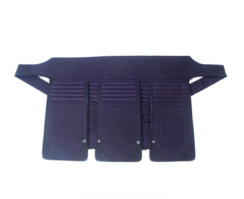 【防具セレクト対象商品】「源武」6ミリ織刺フィットステッチ防具　垂【ﾐｼﾝ刺･機械刺】