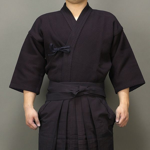 正藍染特製紺一重剣道着＋特製7000番剣道袴【剣道着・剣道衣・剣道袴  