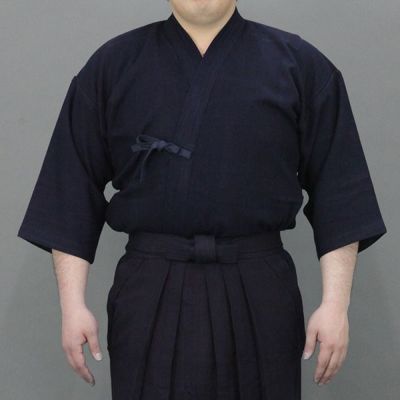 夏用薄型藍染剣道袴 | 剣道防具工房「源」