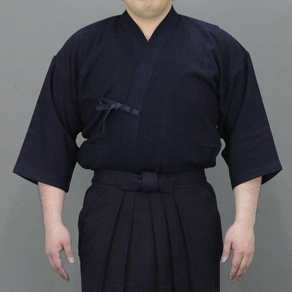 夏用藍染小刺子剣道着＋夏用薄型藍染剣道袴【剣道着・剣道衣・剣道袴  