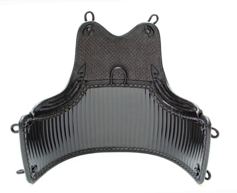 【防具セレクト対象商品】「源龍」3ミリ人工革フィットステッチ防具 胴【ﾐｼﾝ刺･機械刺】