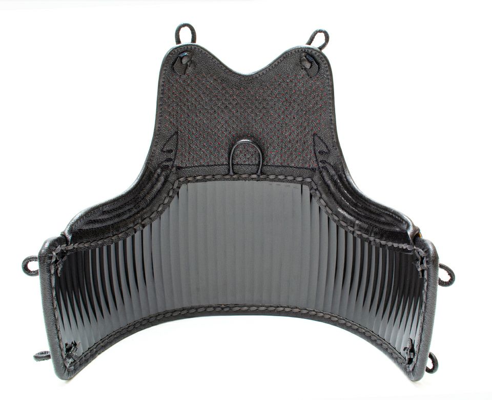 【防具セレクト対象商品】「源龍」3ミリ人工革フィットステッチ防具 胴【ﾐｼﾝ刺･機械刺】