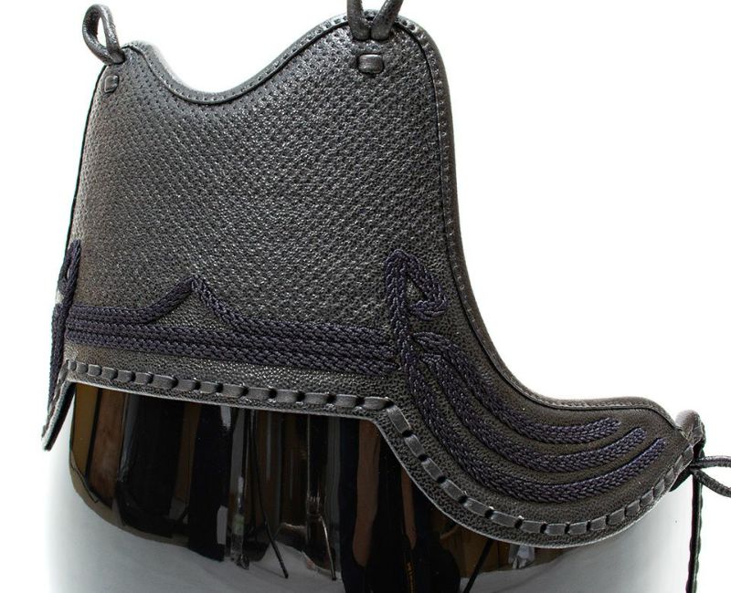 【防具セレクト対象商品】「源龍」3ミリ人工革フィットステッチ防具 胴【ﾐｼﾝ刺･機械刺】