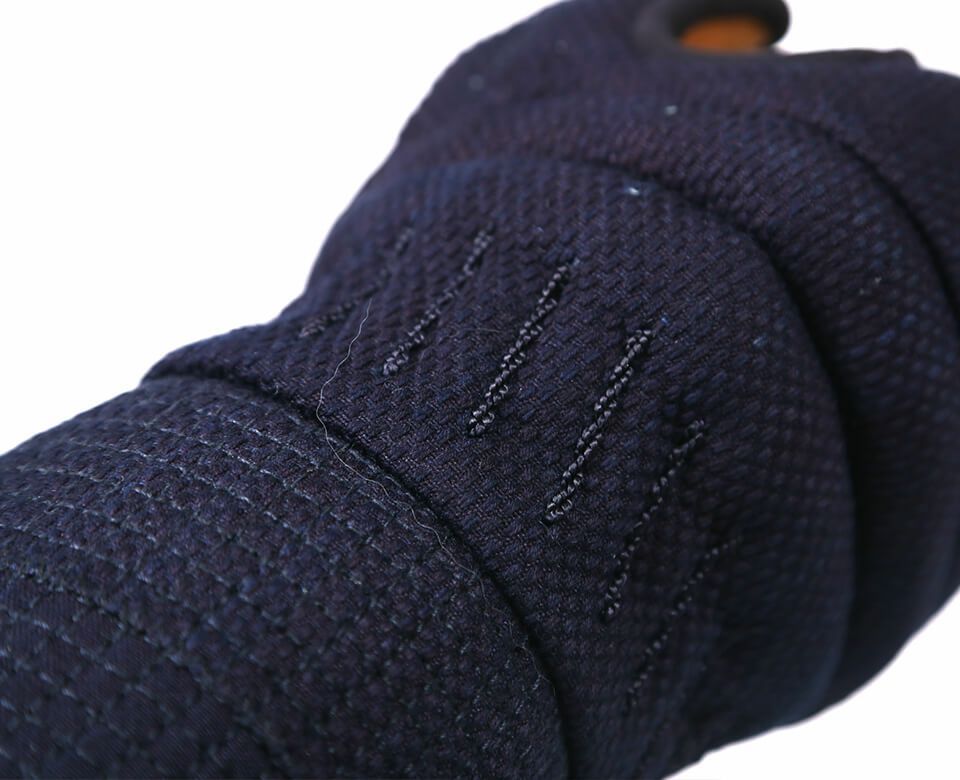 「天」エリート6㎜十字刺織刺剣道防具 甲手単品【小手・ﾐｼﾝ刺･機械刺・十字刺】