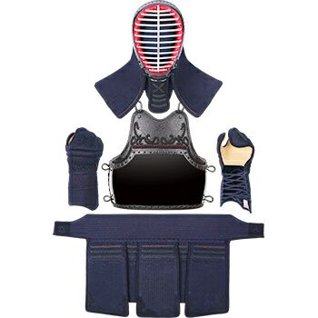 「A-1αKIDS」6mm織刺ナナメ刺 剣道防具セット