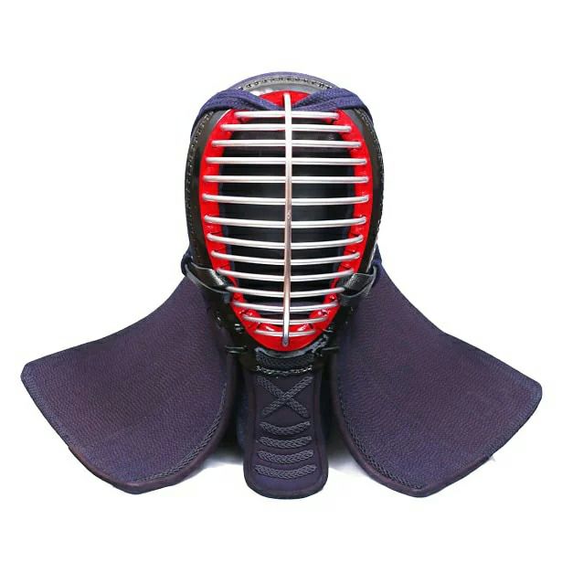 「天」アスリート6mm織刺 軽量実戦型 剣道防具 面単品【ﾐｼﾝ刺･機械刺】