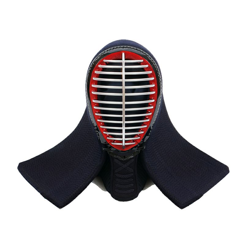 「峰謹製」6mm織刺剣道防具 面単品【ﾐｼﾝ刺･機械刺】