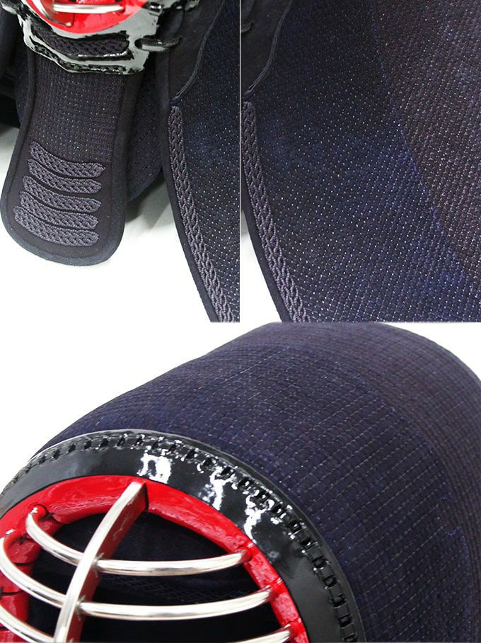 一分五厘紺革 手刺剣道防具「源匠(げんしょう)」 面単品