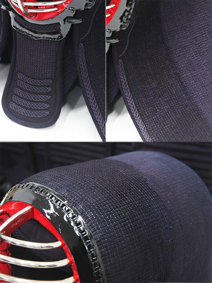 一分二厘紺革 手刺剣道防具「源匠(げんしょう)」 面単品