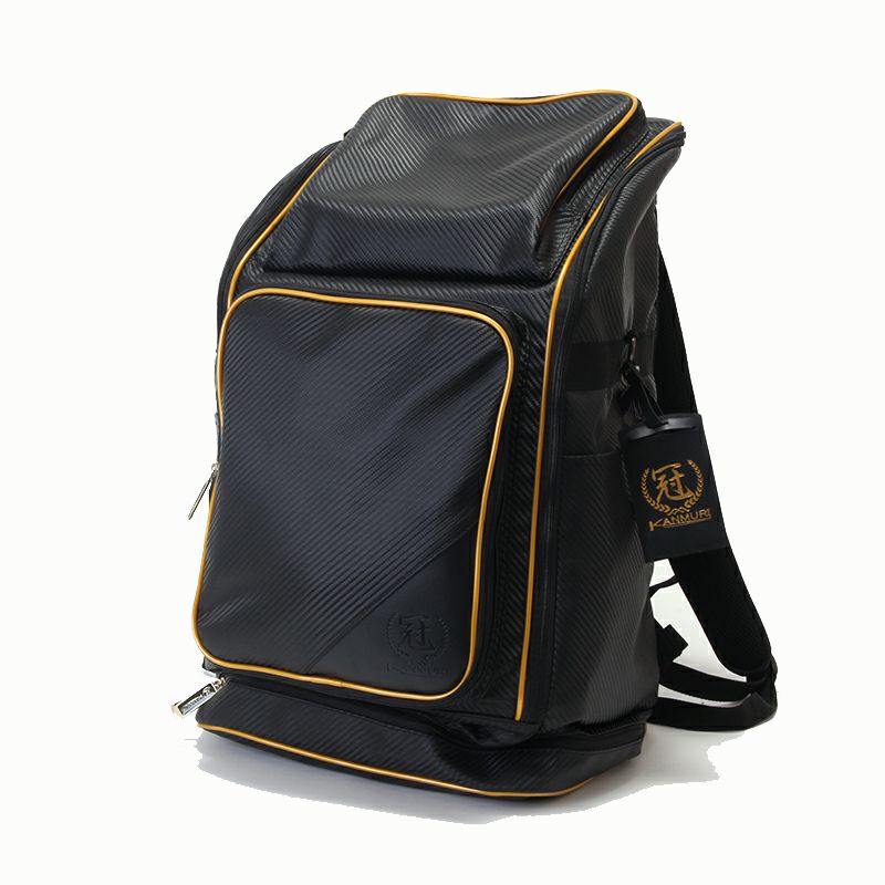 剣道・防具リュック（冠）ホワイト 剣道 防具袋 冠 剣道専用 バックパック リュック型 DF-90K