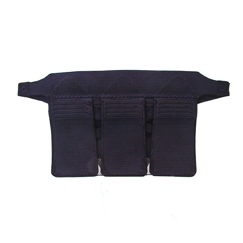 「峰アスリート -Athlete-」６ｍｍミシン十字織刺 軽量実戦型 剣道防具 垂単品