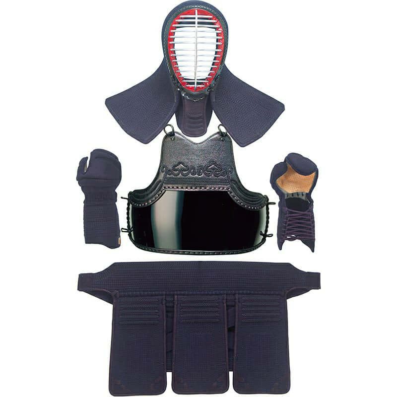 「旭峰(きょくほう)」6mm織刺具の目刺 剣道防具セット