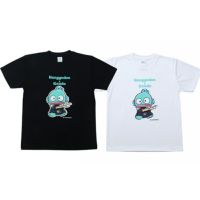 サンリオ×ミツボシ 剣道Tシャツ ハンギョドン 1枚　ネイビー ホワイト【剣道具 ティーシャツ ゆうパケット可】