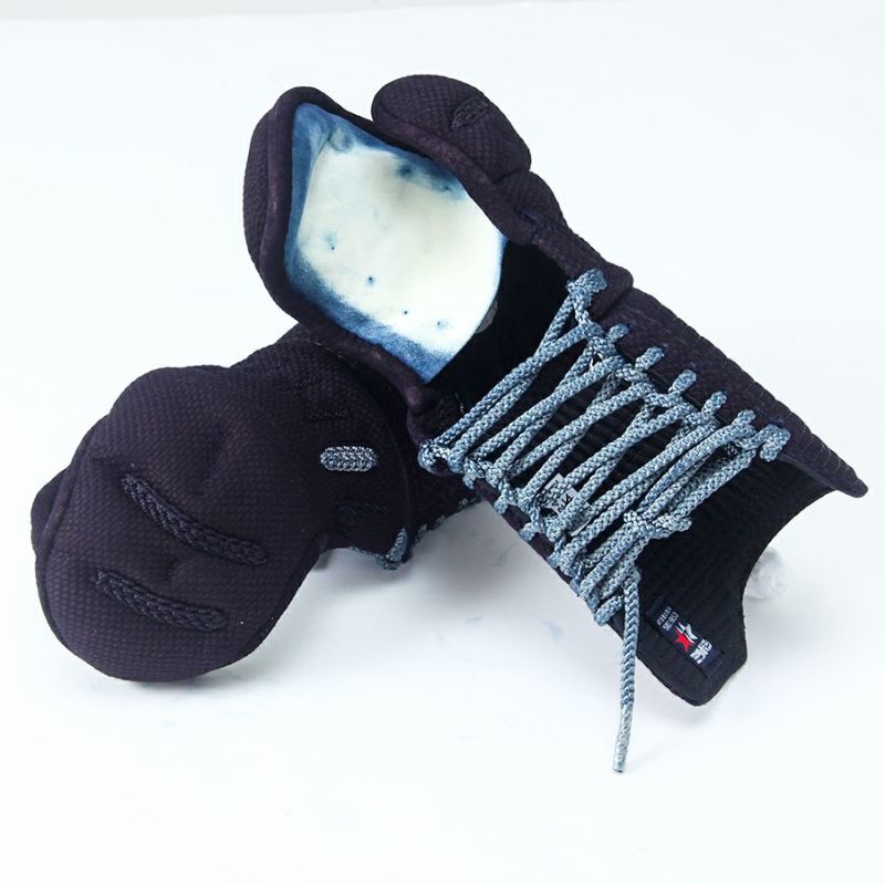 「峰 プレミアムフィット」5ｍｍミシン織刺 ピッチ刺 剣道防具 甲手単品【小手・ﾐｼﾝ刺･機械刺】