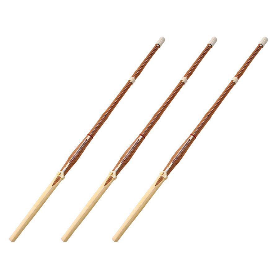 バイオテック普及型 吟風仕組み竹刀「光山 こうざん」34～38（幼年～高校生）×3本セット【剣道竹刀・SSPシール貼付・普及型・男女用・バイオ】