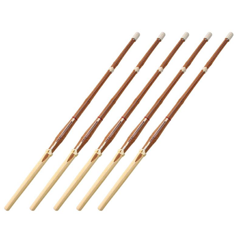 バイオテック普及型 吟風仕組み竹刀「光山 こうざん」34～38（幼年～高校生）×5本セット