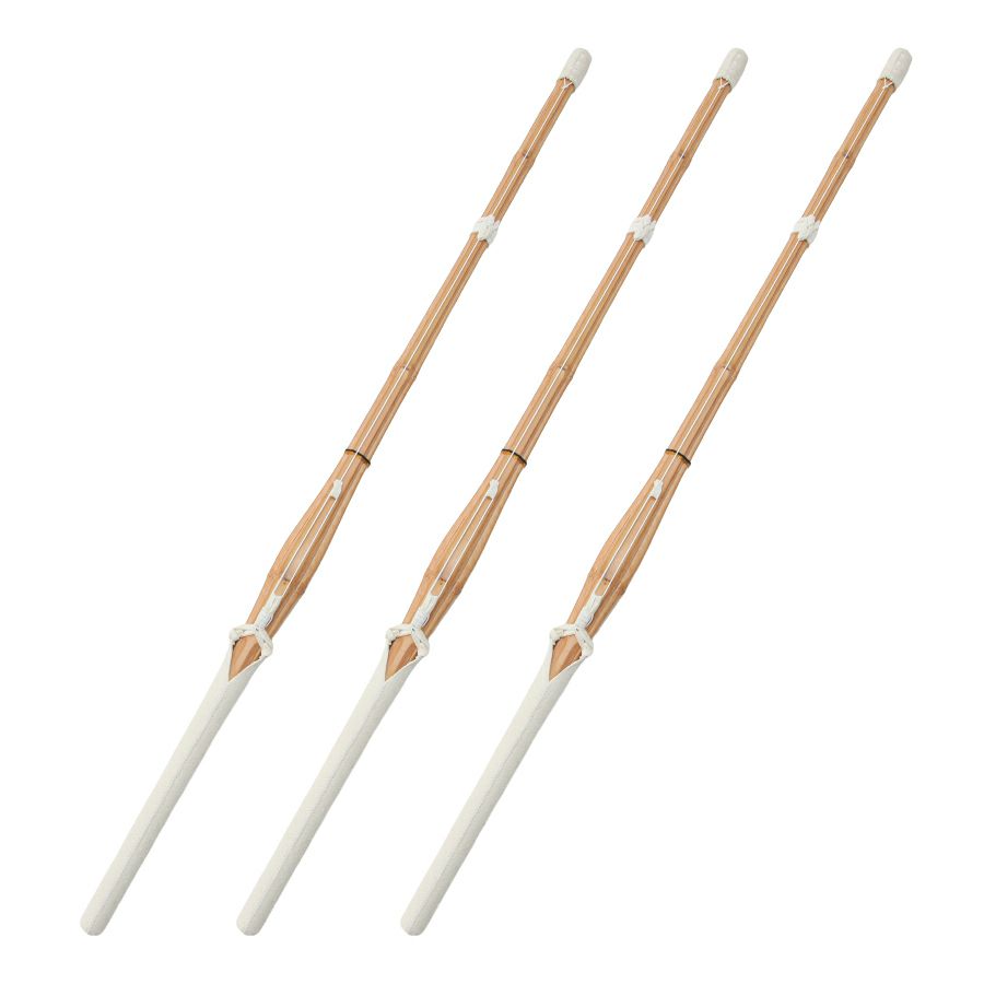 胴張実戦型吟風W仕組竹刀「夢 銀印」39（大学・一般）×3本セット【剣道竹刀・SSPシール貼付・普及型・男女用】