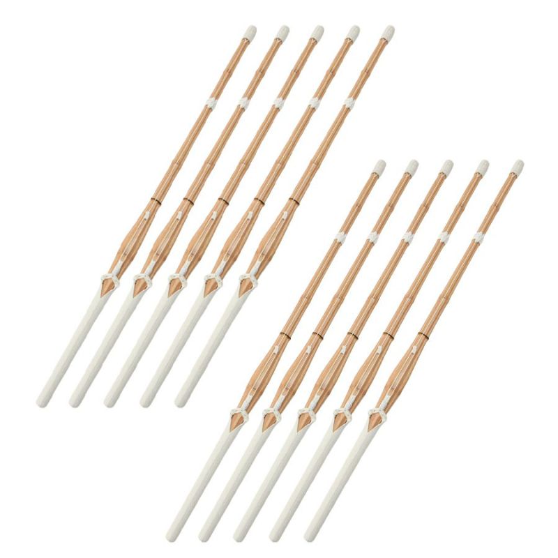 胴張実戦型吟風W仕組竹刀「夢 銀印」38（高校生）×10本セット【剣道