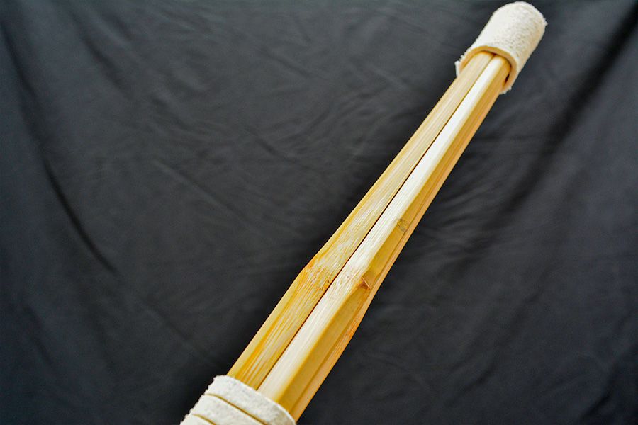 年用手削り実戦型 仕組竹刀 34・36サイズ 「斬（ざん）」 34・36サイズ（幼年・小学生）【剣道竹刀・SSPシール貼付・実戦型】