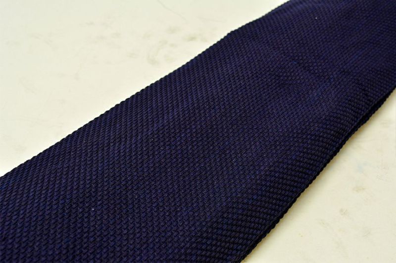 裏生地付 織刺藍染竹刀袋 3本入【竹刀袋】